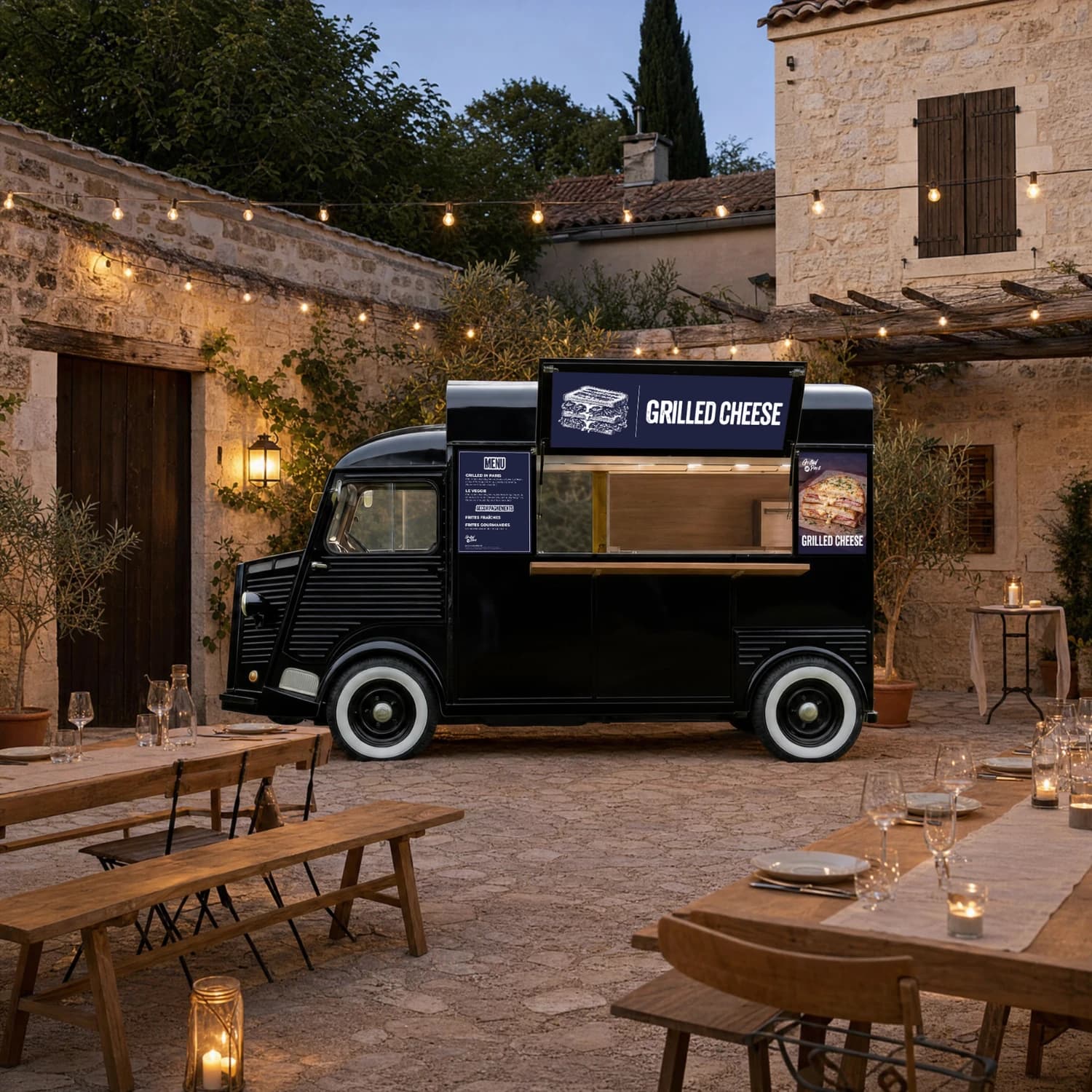 Citroën HY Beau & Bon — concept Grilled Cheese