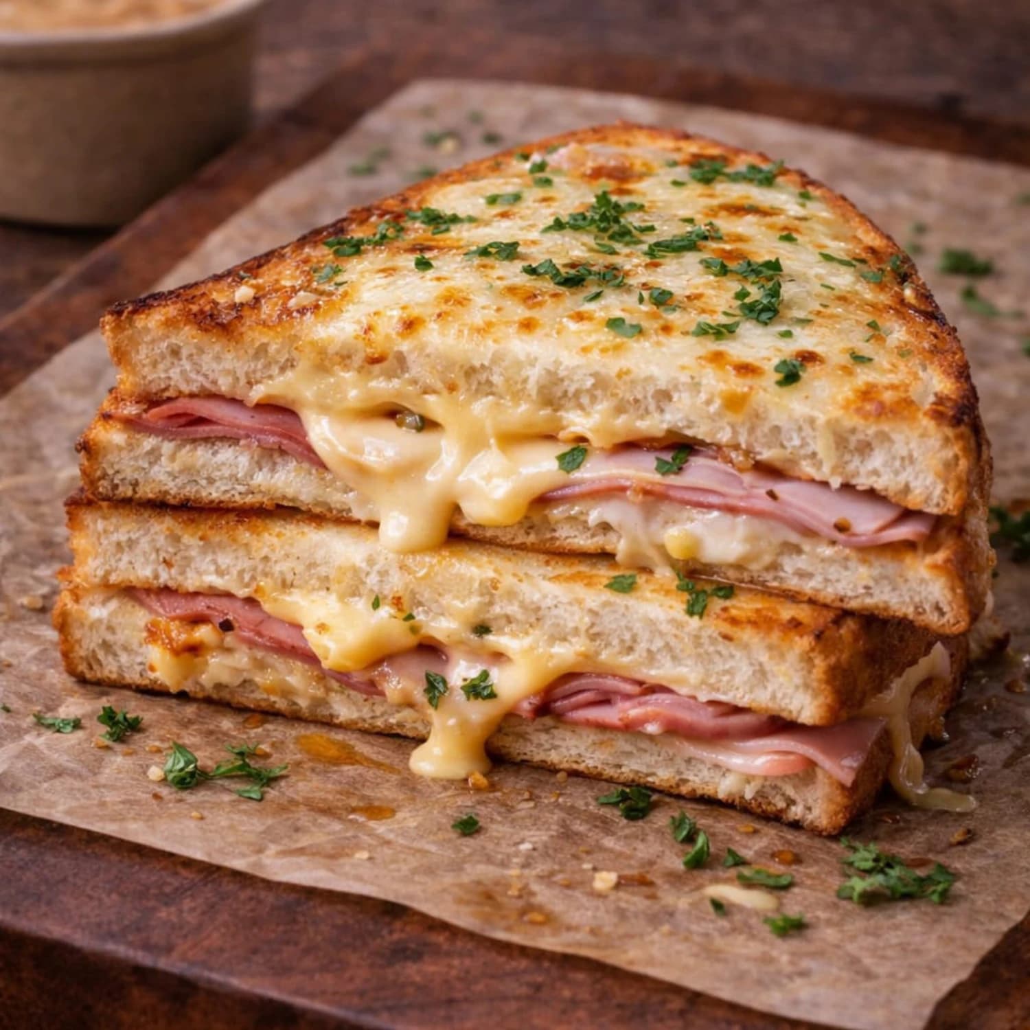 Grilled cheese du concept Grilled in Paris de Beau & Bon