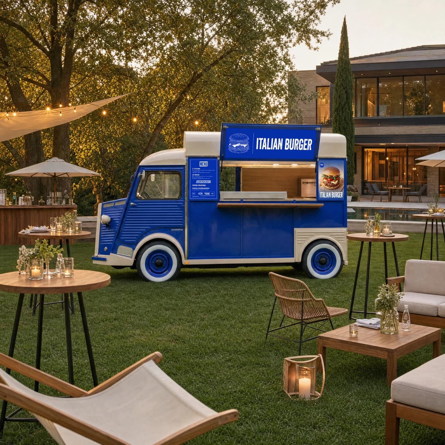 Citroën HY Beau & Bon — concept Italian Burger