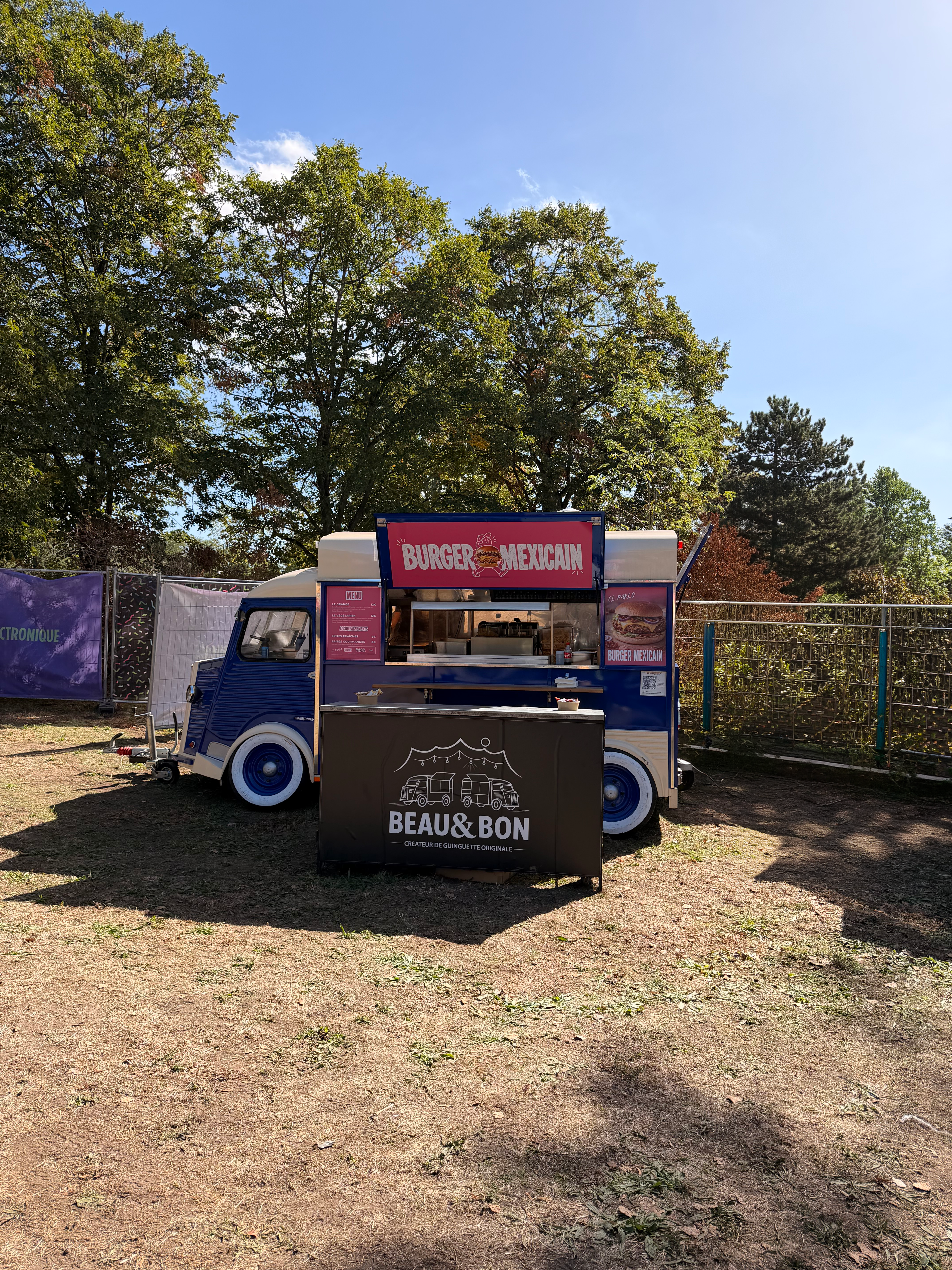 Citroën HY Burger Mexicain Beau & Bon à Elektric Park